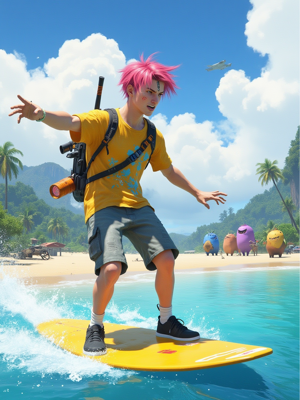 Game development image of the game Hawked.